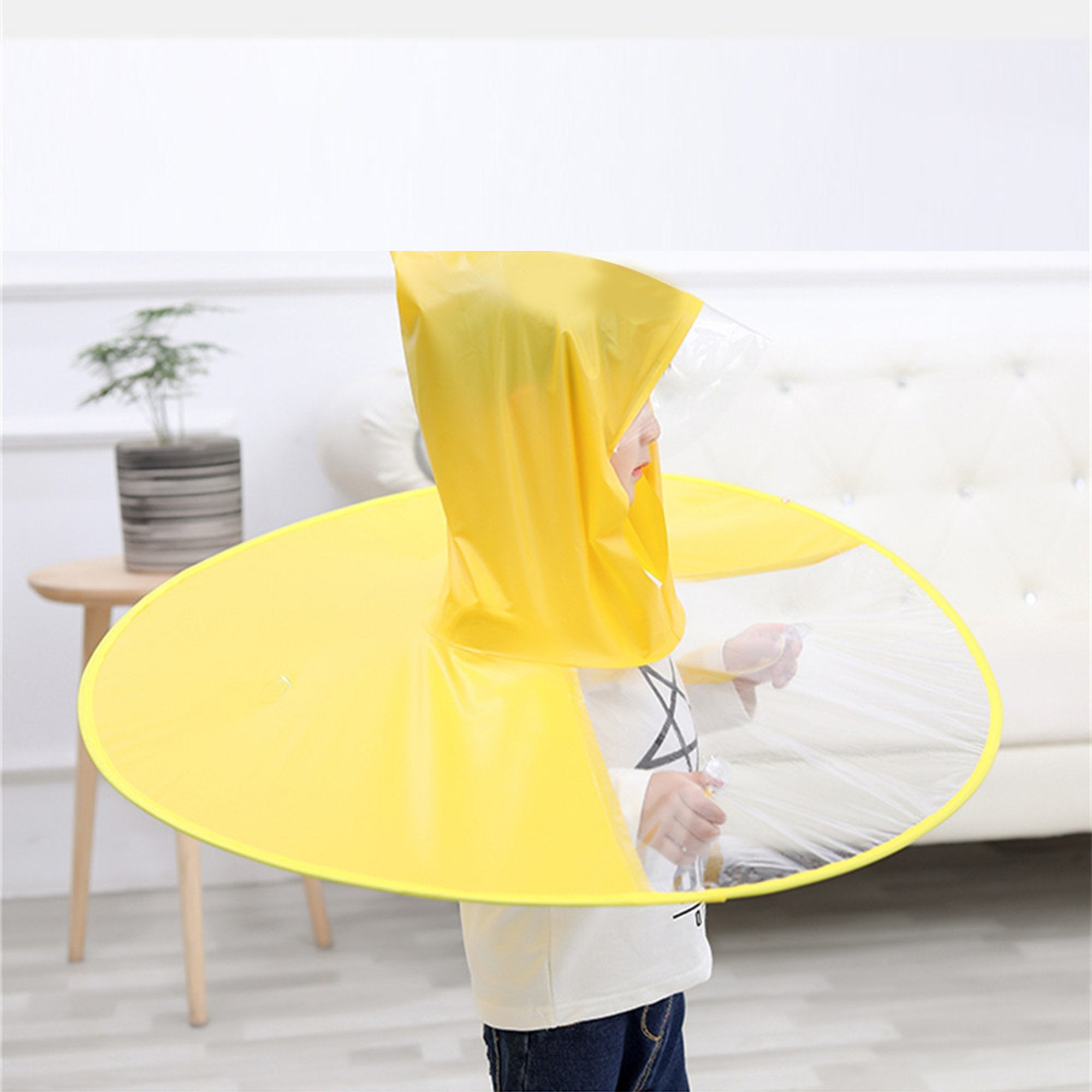 1434 Rain Hats for Kids Umbrella for Hands free Rain Protection Waterproof Rainy Caps (Multicolor) - SkyShopy 1434 Rain Hats for Kids Umbrella for Hands free Rain Protection Waterproof Rainy Caps (Multicolor) - SkyShopy